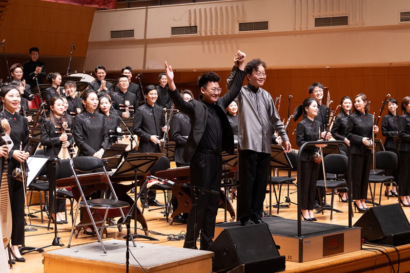 中国音乐学院第四届学生管弦乐作曲比赛决赛音乐会上演。校方供图